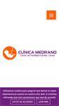 Mobile Screenshot of clinicamedrano.com